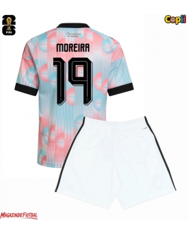 Belgia Diego Moreira #19 Echipament de Fotbal Replică Mondial 2026 Copii Deplasare (+ Șorturi)